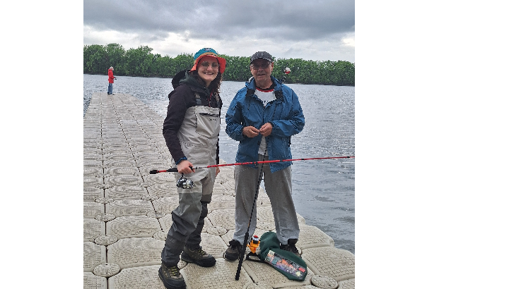 Une belle première pour notre Club de pêche pour hommes proches aidantes!