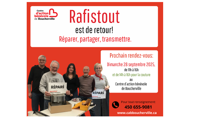 L’atelier Rafistout est de retour !